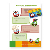 Prüfung und Kärtchen »Ernährungsführerschein«, 25 Stk.